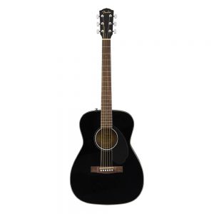 Fender CC-60S Concert Acoustic Guitar Pack V2, Walnut FB, Black