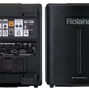 Roland BA-330 Portable  PA Amplifier Stereo 15Wx2, 6.5", 4Ch