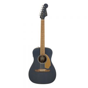 Fender Malibu Classic Small-Bodied Acoustic Guitar w-Bag, Cosmic Turquoise