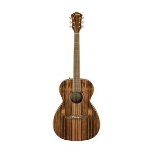 Fender FSR Ltd Ed FA-235E Striped Ebony Acoustic Guitar, Laurel FB
