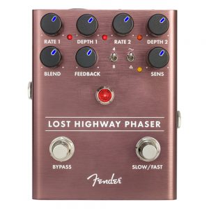 Fender Lost Highway Phaser Guitar Effects Pedal