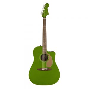 Fender California Redondo Player Slope-Shouldered Acoustic Guitar, Electric Jade