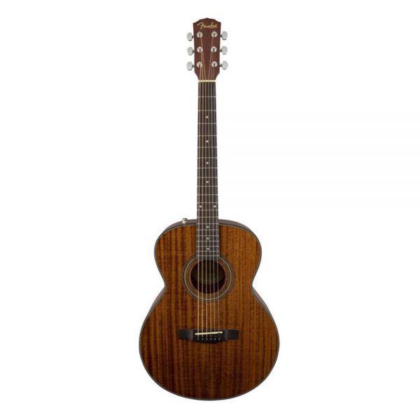 Fender FA-125S Folk Acoustic Guitar Pack, All Mahogany