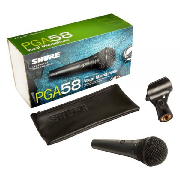 Shure PGA58 XLR Cardioid Vocal Microphone