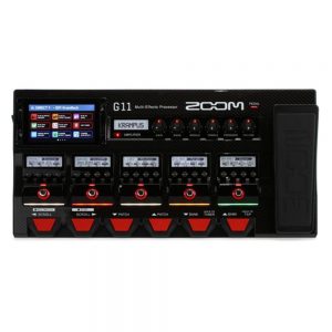 Zoom G11 Guitar Effects Processor with Expression Pedal