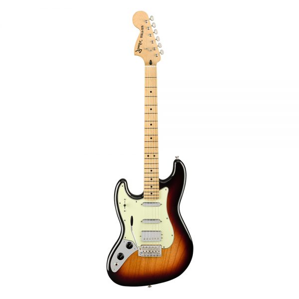 Fender Alternate Reality Sixty-Six Electric Guitar, Maple FB, 3-Tone Sunburst
