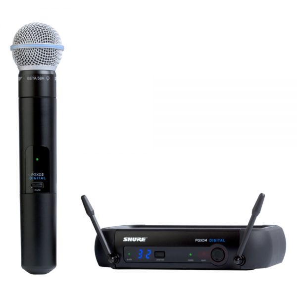 Shure GLXD24RA/BETA58 Single Handheld W/ BETA58