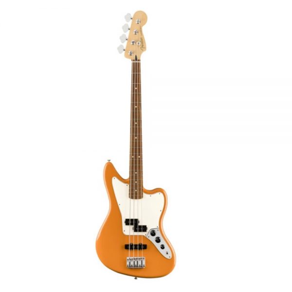 Fender Player Jazz Bass Guitar, Pau Ferro FB, Capri Orange