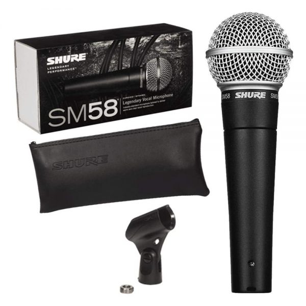 Shure SM 58 Legendary Cardioid Dynamic Vocal Microphone