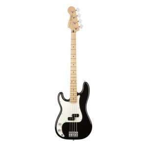Fender Player Precision Bass Left-Handed Guitar, Maple FB, Black