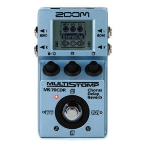Zoom MS-70CDR Multistomp Chorus Delay Reverb Pedal