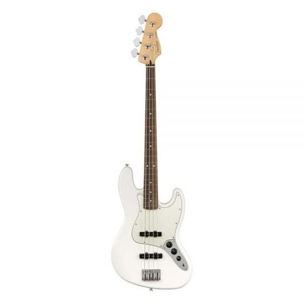 Fender Player Jazz Bass Guitar, Pau Ferro FB, Polar White