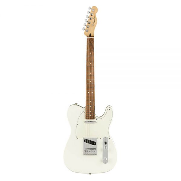 Fender Player Telecaster Electric Guitar, Maple FB, Polar White