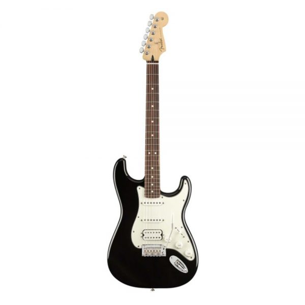 Fender Player HSS Stratocaster Electric Guitar, Pau Ferro FB, Black