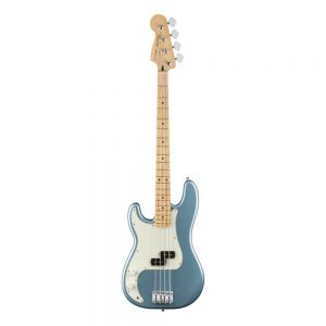 Fender Player Precision Bass Left-Handed Guitar, Maple FB, Tidepool