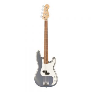 Fender Player Precision Bass Guitar, Pau Ferro FB, Silver