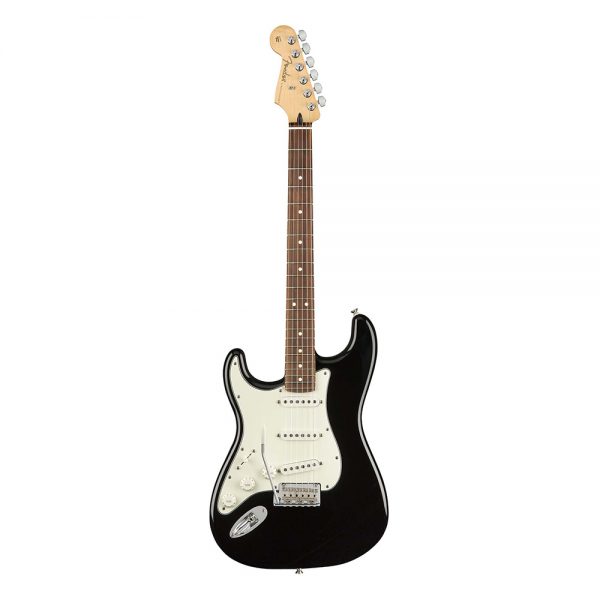 Fender Player Stratocaster Left-Handed Electric Guitar, Pau Ferro FB, Black