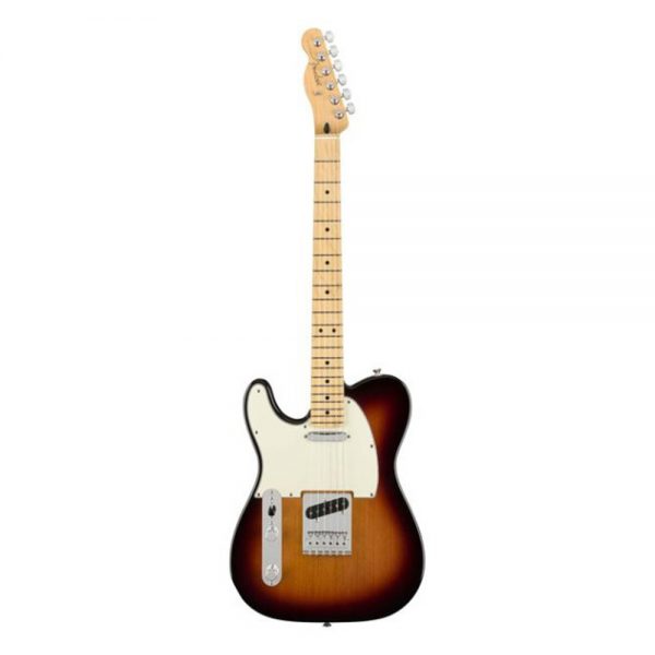 Fender Player Telecaster Left-Handed Electric Guitar, Maple FB, 3-Tone Sunburst