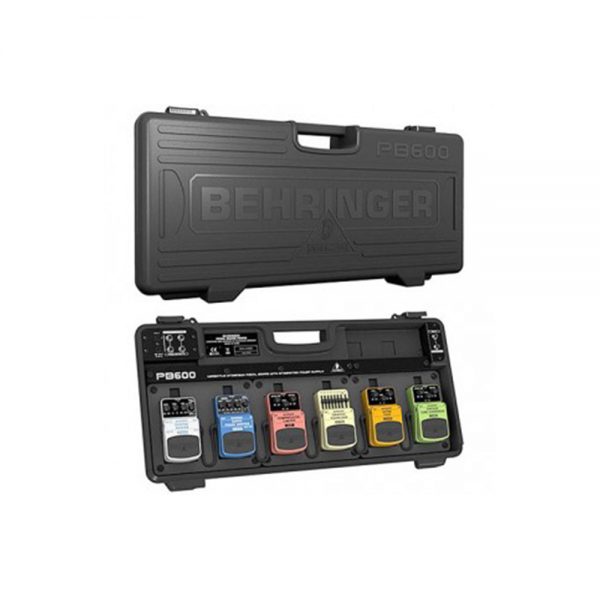 Behringer PB600 Pedalboard with Power Supply - 6-pedal