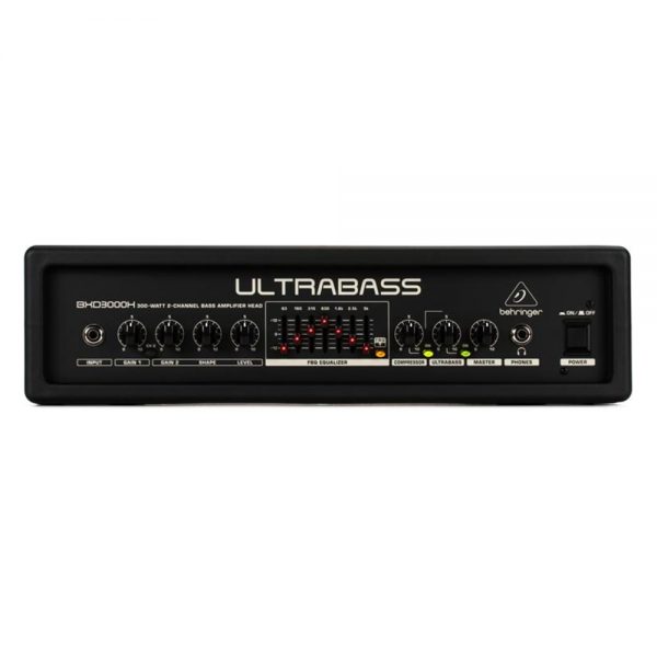 Behringer BXD3000H Ultra Bass Amplifier Head