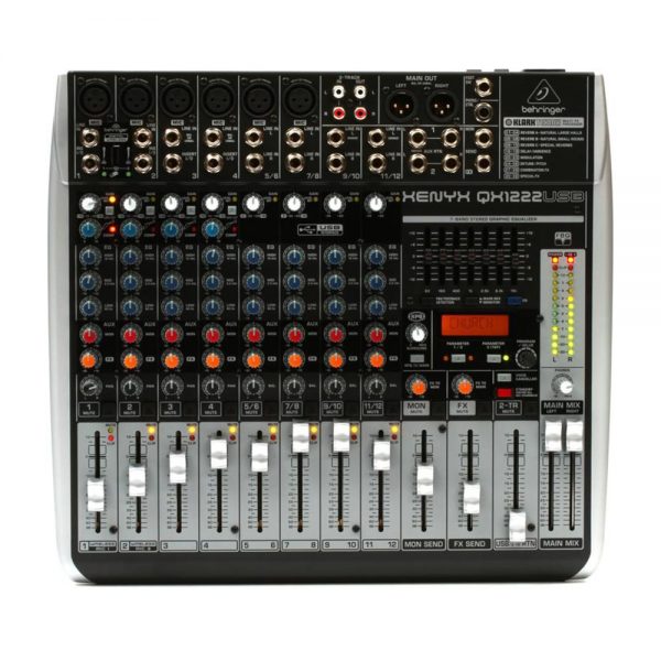 Behringer Xenyx QX1222USB Mixer with Effects