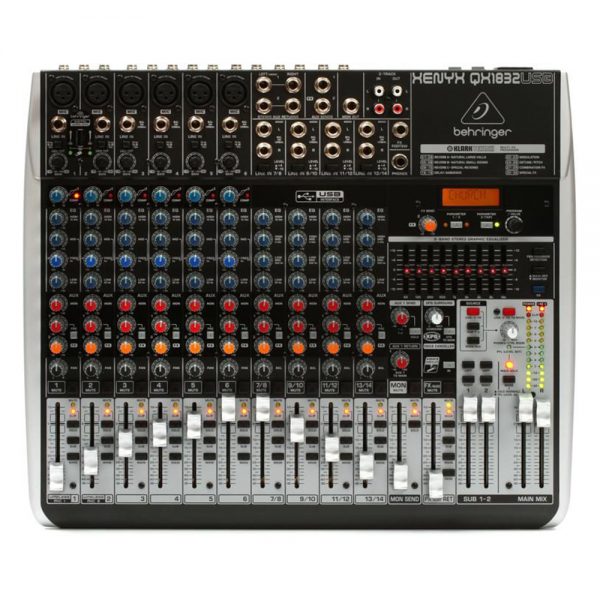 Behringer Xenyx QX1832USB Mixer with Effects