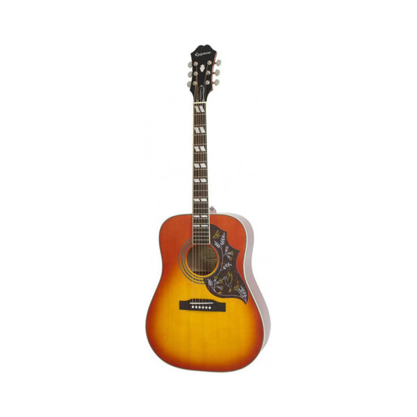 Epiphone Hummingbird Pro Faded Cherry Sunbust Acoustic Electric Guitar - EEHBFCNH1