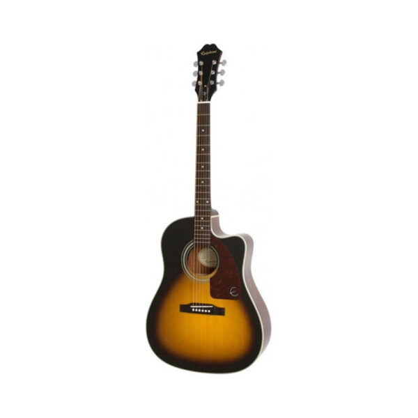 Epiphone J15 EC Deluxe Acoustic Electric Guitar - Vintage Sunburst - EE21VSCH1