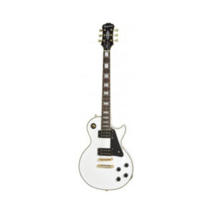 Epiphone Les Paul Custom Electric Guitar - Alpine White - EILCAWGH1