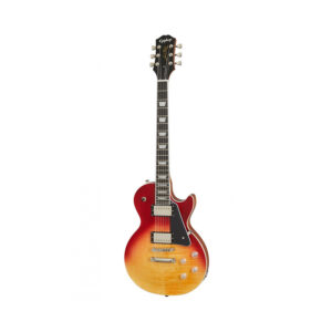 Epiphone Les Paul Modern Figured Electric Guitar - Orange Magma Fade - EILMFOMFNH1