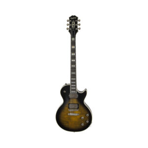 Epiphone Les Paul Prophecy Electric Guitar - Olive Tiger Aged Gloss - EILYLTABNH1