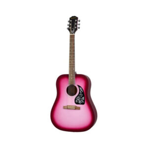 Epiphone Starling Player Pack Acoustic Guitar - Hot Pink Pearl - PPAG-EASTARHPPCH1