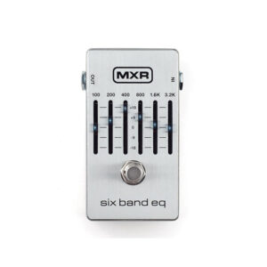 Jim Dunlop MXR M109S Six Band Equalizer Silver Guitar Effect