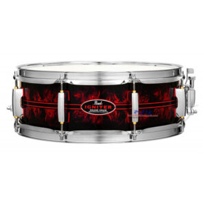 Pearl US1450/K Snare Drum Universal 14x5 Satin Black Steel Shell