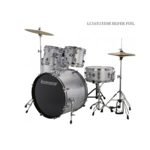 Ludwig Accent Drive LC16515DIR Custom Silver Foil Drum Acoustic