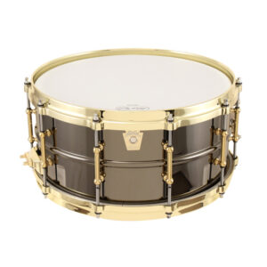 Ludwig Black Beauty LB417BT 6,5x14 Brass Tube Lugs Snare Drum