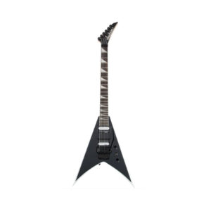 Jackson JS Series King V JS32 Electric Guitar, Amaranth FB, Black with White Bevels