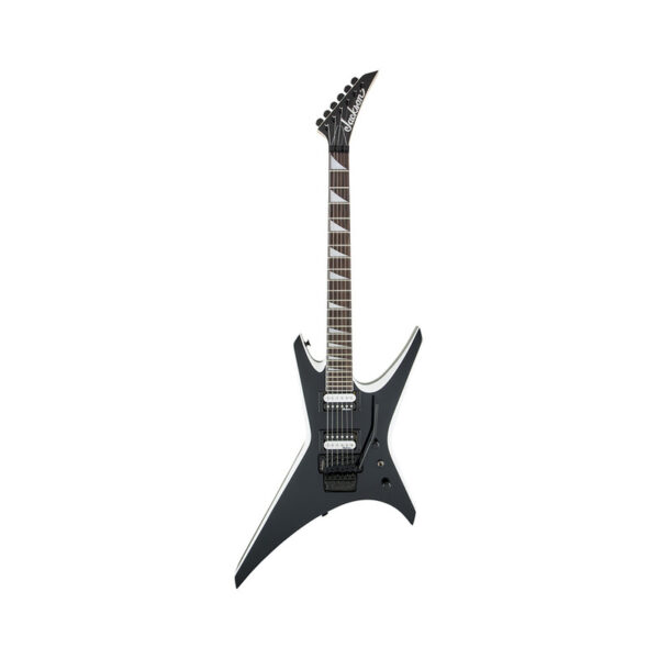 Jackson JS Series Warrior JS32 Electric Guitar, Amaranth FB, Black w/White Bevels