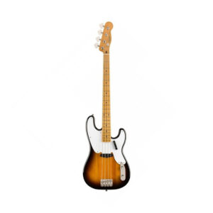 Squier Classic Vibe 50s Precision Bass Guitar, Maple FB, 2-Tone Sunburst