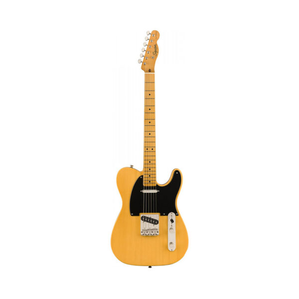 Squier Classic Vibe 50s Telecaster Electric Guitar, Maple FB, Butterscotch Blonde