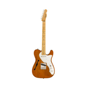 Squier Classic Vibe 60s Telecaster Thinline Electric Guitar, Maple FB, Natural