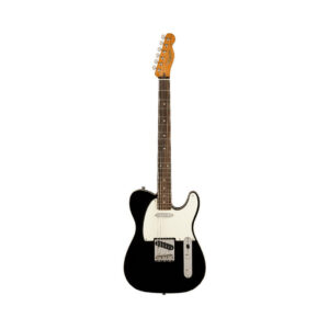 Squier Classic Vibe Baritone Custom Telecaster Electric Guitar, Black