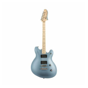 Squier Contemporary Starcaster Electric Guitar, Maple FB, Ice Blue Metallic