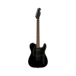 Squier FSR Affinity Series HH Telecaster Electric Guitar, Laurel FB, Metallic Black