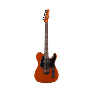 Squier FSR Affinity Series HH Telecaster Electric Guitar, Laurel FB, Metallic Orange