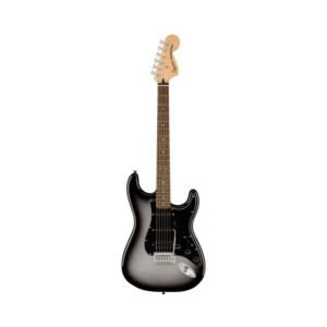 Squier FSR Affinity Series HSS Stratocaster Electric Guitar, Laurel FB, Silverburst