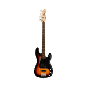 Squier FSR Affinity Series Precision PJ Bass Guitar, Laurel FB, 3-Tone Sunburst