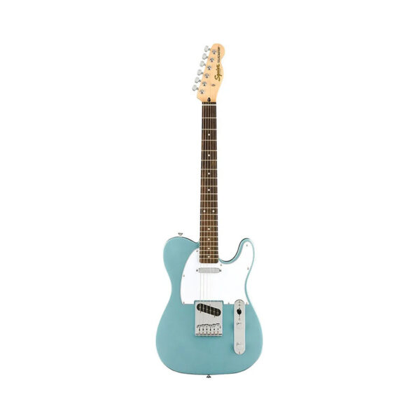 Squier FSR Affinity Series Telecaster Electric Guitar, Laurel FB, Ice Blue Metallic