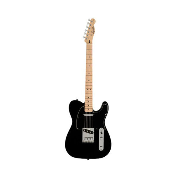 Squier FSR Affinity Series Telecaster Electric Guitar, Maple FB, Black