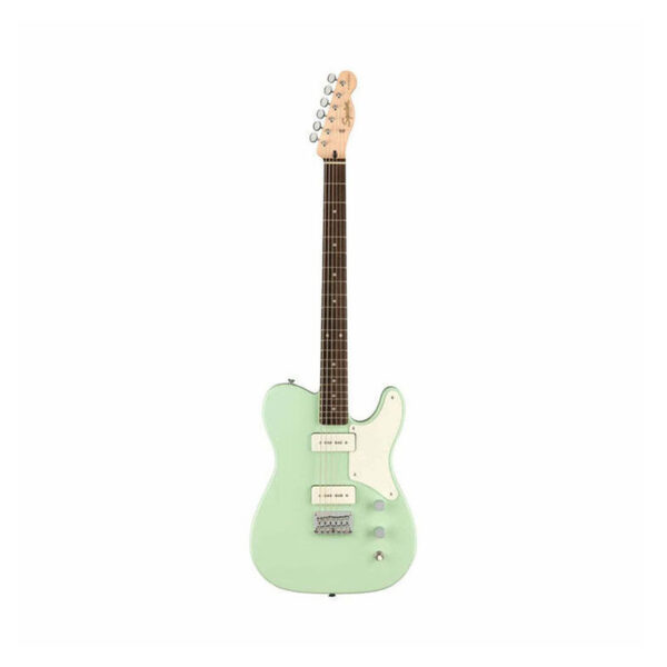 Squier Paranormal Series Baritone Cabronita Telecaster Electric Guitar, Seafoam Green